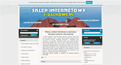 Desktop Screenshot of e-dachowe.pl